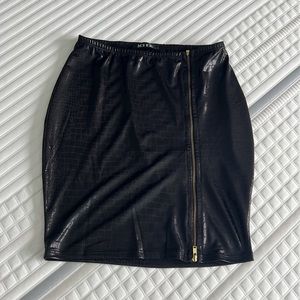 Mini Skirt with Zip